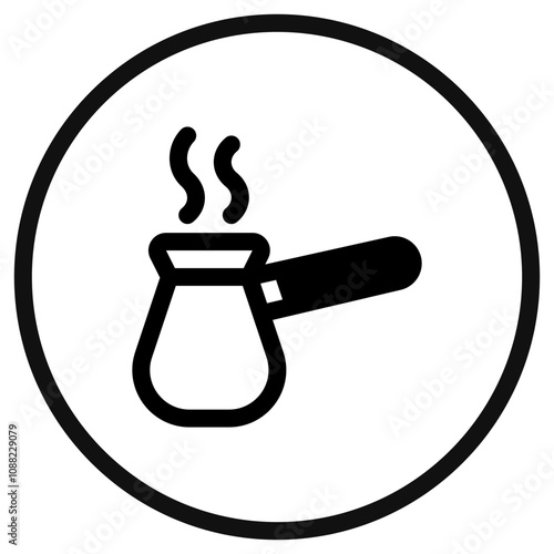 Editable ibrik, turkish coffee pot vector icon. Cafe, coffee shop, restaurant, drink, beverages. Part of a big icon set family. Perfect for web and app interfaces, presentations, infographics, etc