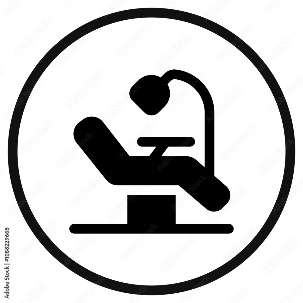 Editable dentist chair vector icon. Dentistry, healthcare, medical. Part of a big icon set family. Perfect for web and app interfaces, presentations, infographics, etc Editable dentist chair vector icon. Dentistry, healthcare, medical. Part of a big icon set family. Perfect for web and app interfaces, presentations, infographics, etc