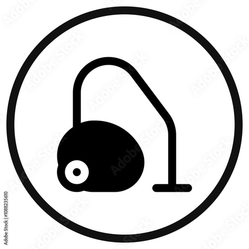 Editable vacuum cleaner vector icon. Part of a big icon set family. Perfect for web and app interfaces, presentations, infographics, etc