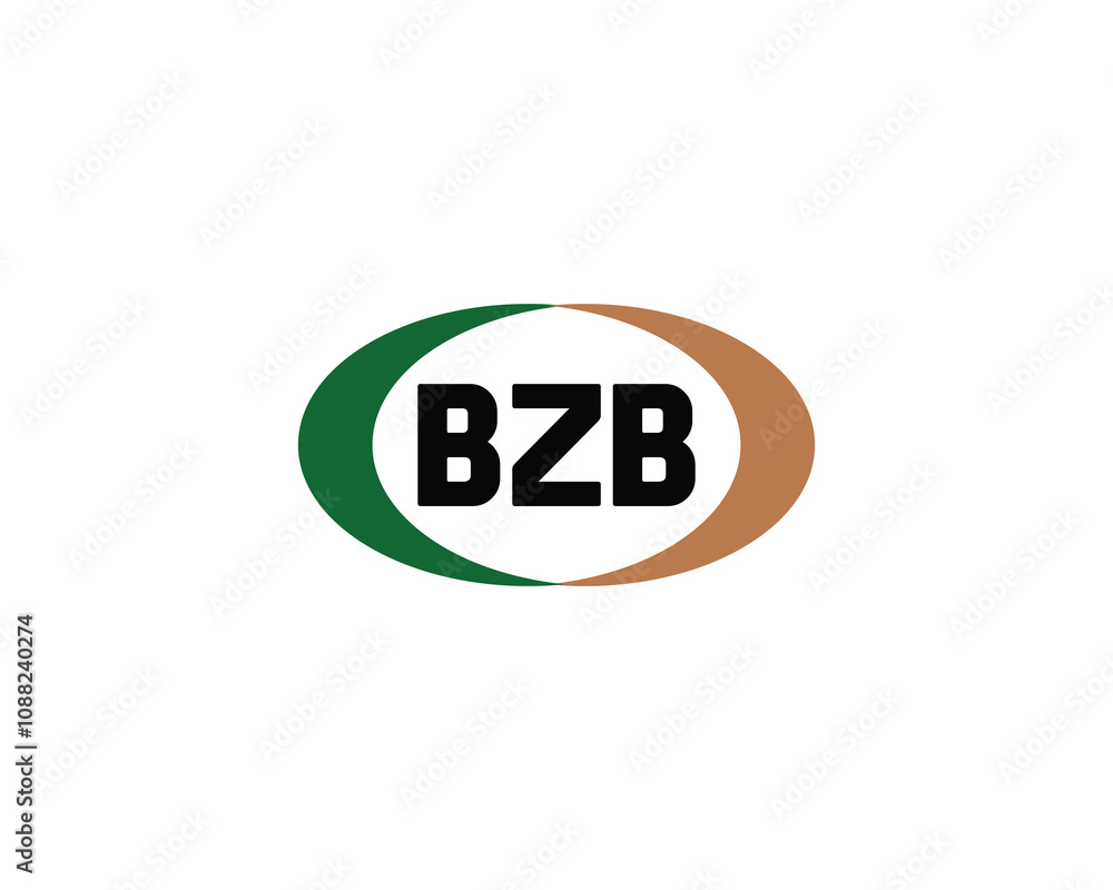 BZB logo design vector template. BZB BZB logo design vector template. BZB