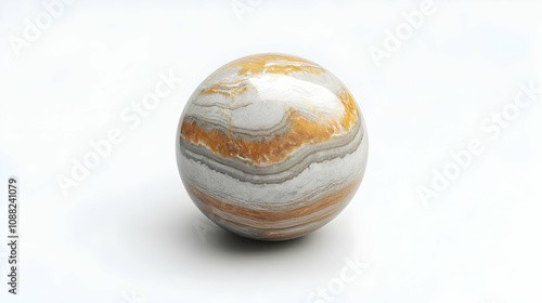 Abstract Marble Sphere Background Animation: Rotating 4K Ultra HD Texture Video photo