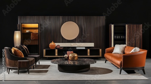 Elegant Modern Living Room ...