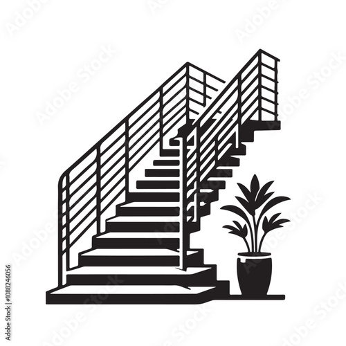 stairway to the wall