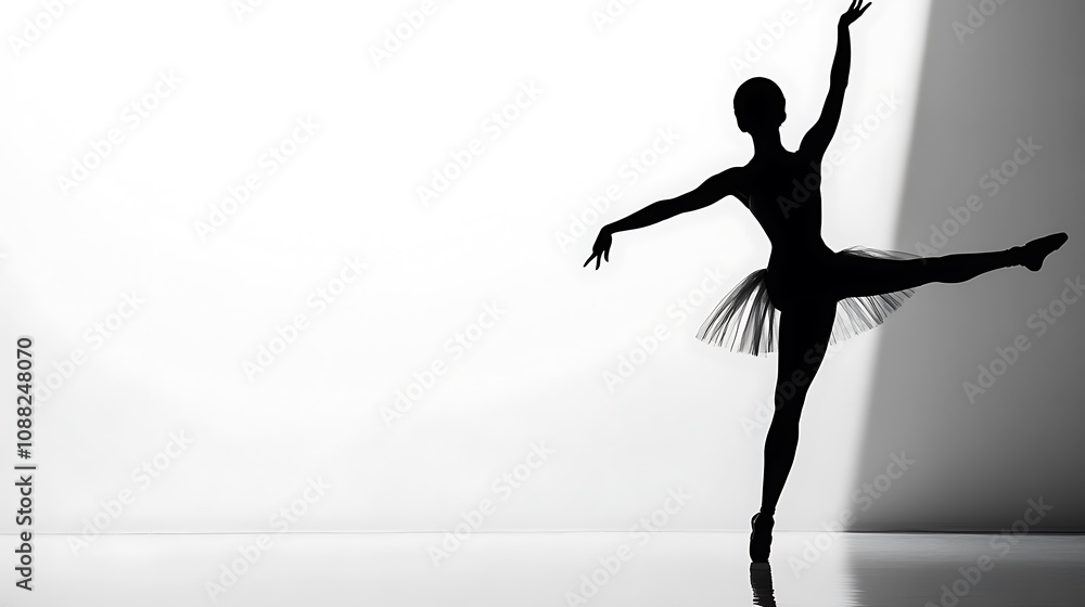 Silhouette of a Ballerina