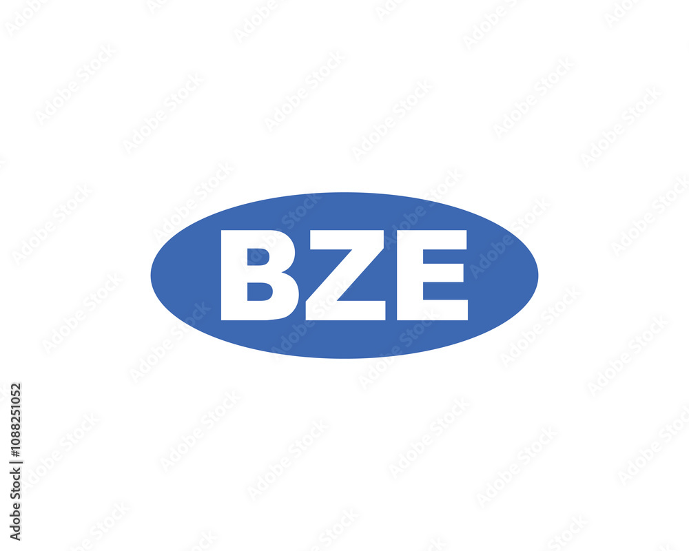BZE logo design vector template. BZE BZE logo design vector template. BZE