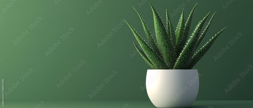A serene green setting featuring a potted succulent plant in a white pot, enhancing the natural aesthetics of the space. A serene green setting featuring a potted succulent plant in a white pot, enhancing the natural aesthetics of the space.