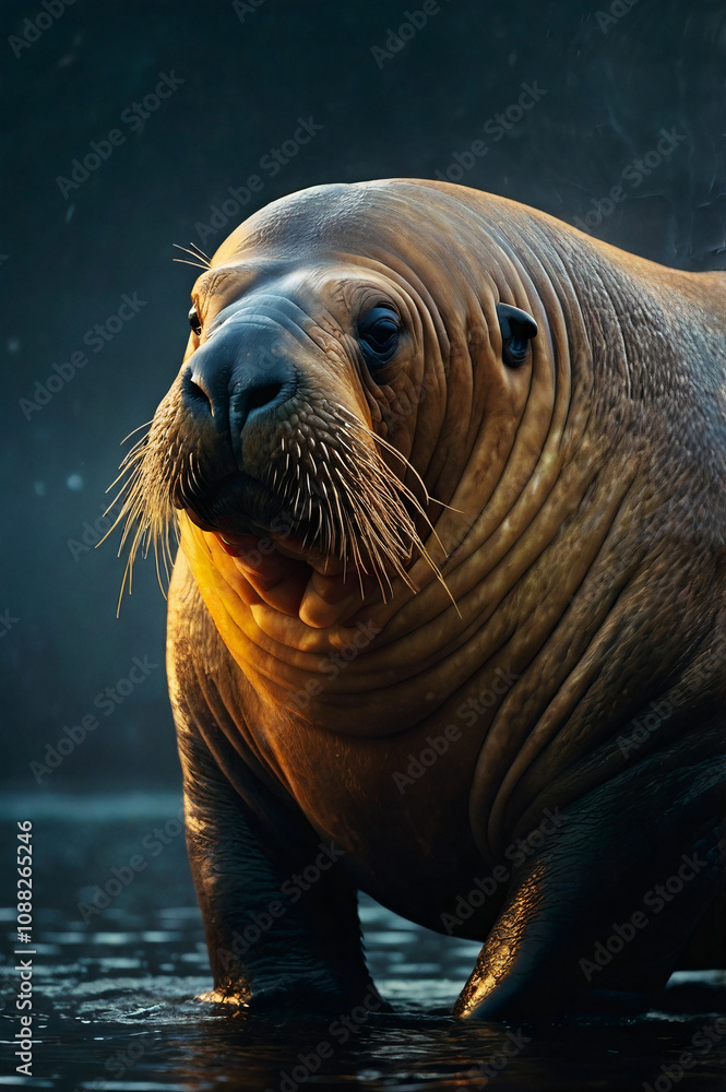 Fototapeta premium sea lion on the beach