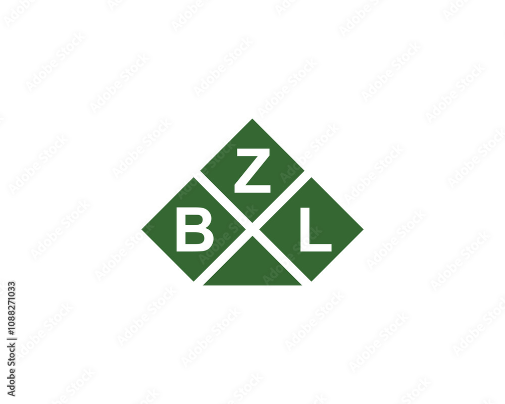 BZL logo design vector template. BZL BZL logo design vector template. BZL