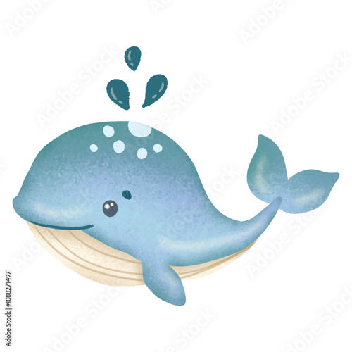 whale cartoon