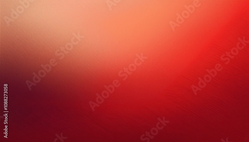 Abstract background, Imperial red and Inchworm gradient background with light leak and grainy texture.