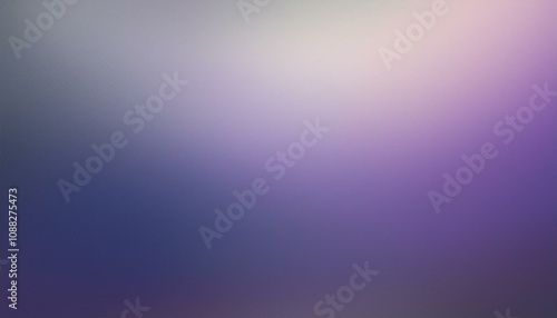 Abstract background, Lavender gray and Lavender indigo gradient background with light leak and grainy texture.