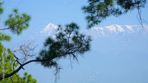 Kausani, Uttarakhand 2024 | Golden Hour Sunset Over Himalayan Snow Peaks in 4K