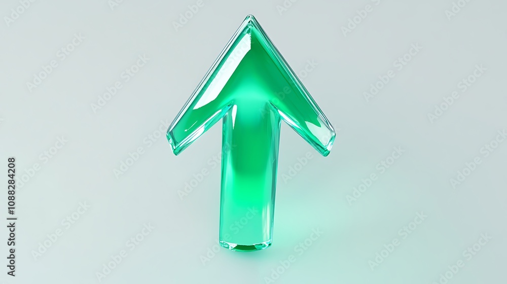 Abstract Green Arrow Abstract Green Arrow