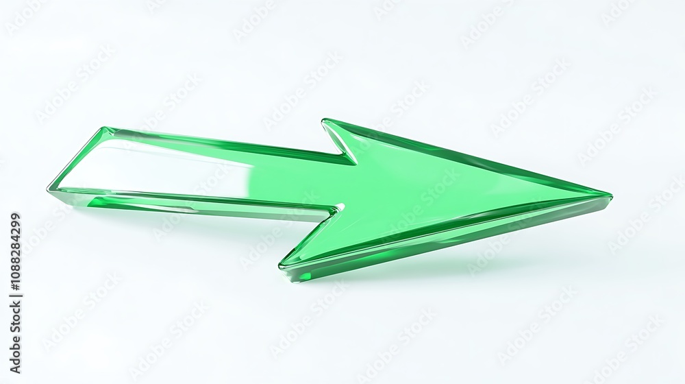 Abstract Green Arrow
