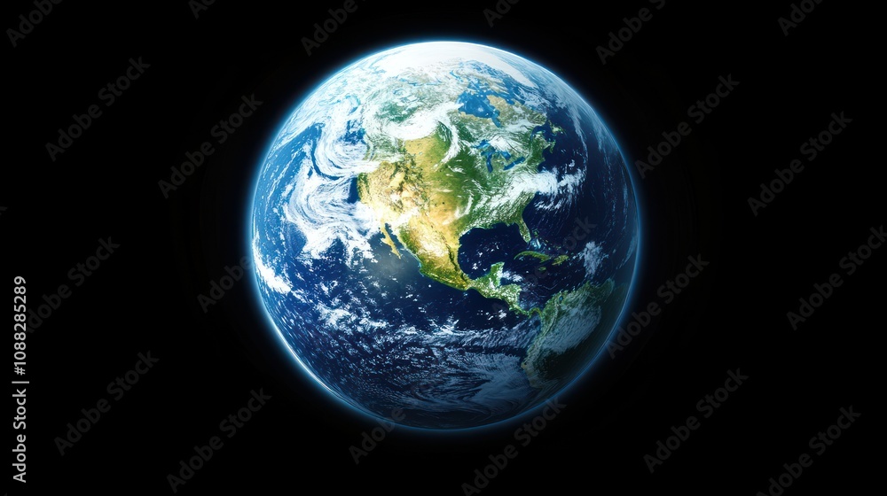 Our Stunning Planet Earth: A Celestial View Our Stunning Planet Earth: A Celestial View