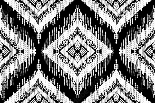 Ikat pattern, Ikat chevron, Paisley pattern, Vector element, Abstract Vector, Batik, fabric embroidery, Ethnic pattern, Ogee, Geometric ethnic, Seamless textile, native american, Background printing.