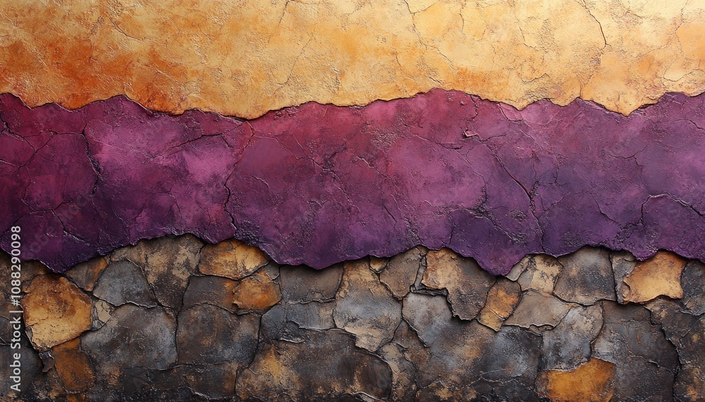 Textured abstract background with gold, purple, and gray colors. This abstract texture is ideal for presentations, websites, and social media. Textured abstract background with gold, purple, and gray colors. This abstract texture is ideal for presentations, websites, and social media.