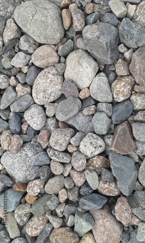 stone texture, gray river granite