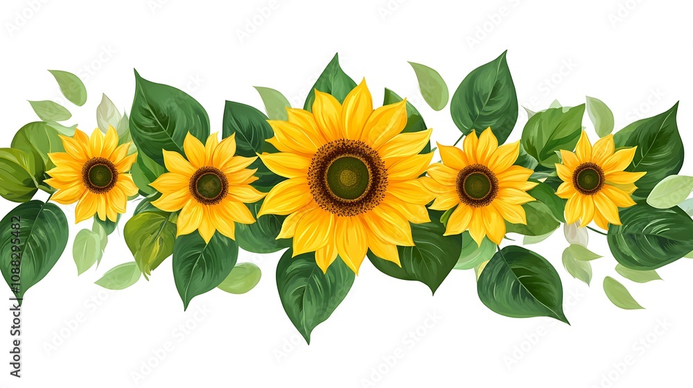 Obraz premium Woman in a Sunflower Field
