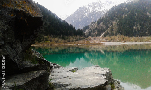 lake in the mountains
