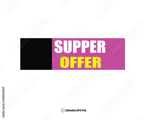 supper offer Special offer symbol
