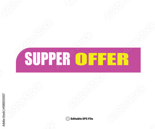 supper offer Special offer symbol