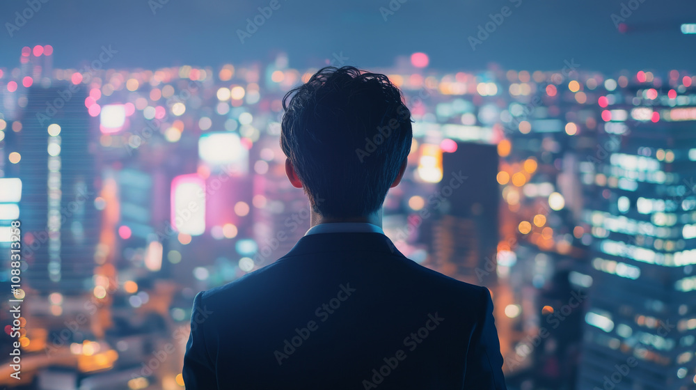A businessman reviews global tech trends, analyzes data, makes smart decisions, and improves business performance. A businessman reviews global tech trends, analyzes data, makes smart decisions, and improves business performance.