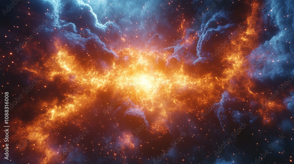 vibrant holographic solar flare bursts against the cosmic backdrop, resembling a colorful fireworks display in space, symbolizing energy, creation, and the vastness of the universe vibrant holographic solar flare bursts against the cosmic backdrop, resembling a colorful fireworks display in space, symbolizing energy, creation, and the vastness of the universe