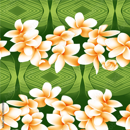 Abstract Flower background suitable for home decore and wallpaper purpose

