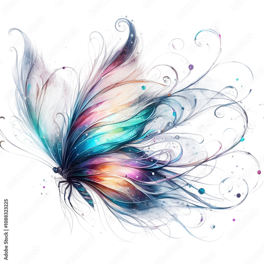 abstract background with butterflies abstract background with butterflies