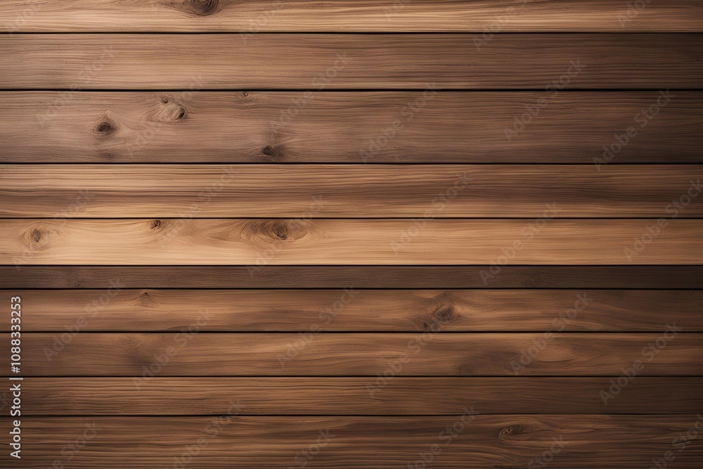 Naklejka premium A minimalist wooden background with subtle grain patterns and smooth uniform texture.