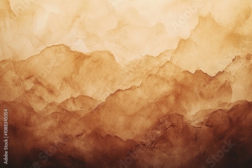 Wallpaper Mural Explore the serene beauty of mountainous watercolor landscapes Torontodigital.ca