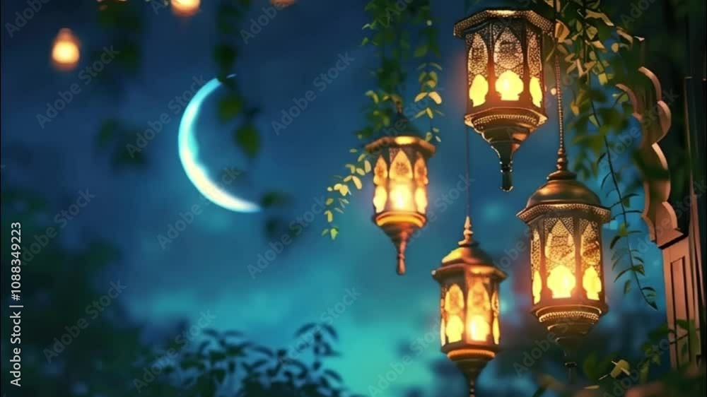 Beautiful greeting card with holiday composition for celebrate Ramadan Beautiful greeting card with holiday composition for celebrate Ramadan