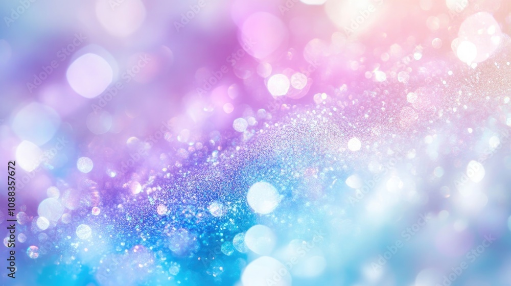 Ethereal abstract background featuring pastel neon hues of blue, purple, lavender, and pink with a dreamy holographic metallic foil design and sparkling bokeh effects. Ethereal abstract background featuring pastel neon hues of blue, purple, lavender, and pink with a dreamy holographic metallic foil design and sparkling bokeh effects.