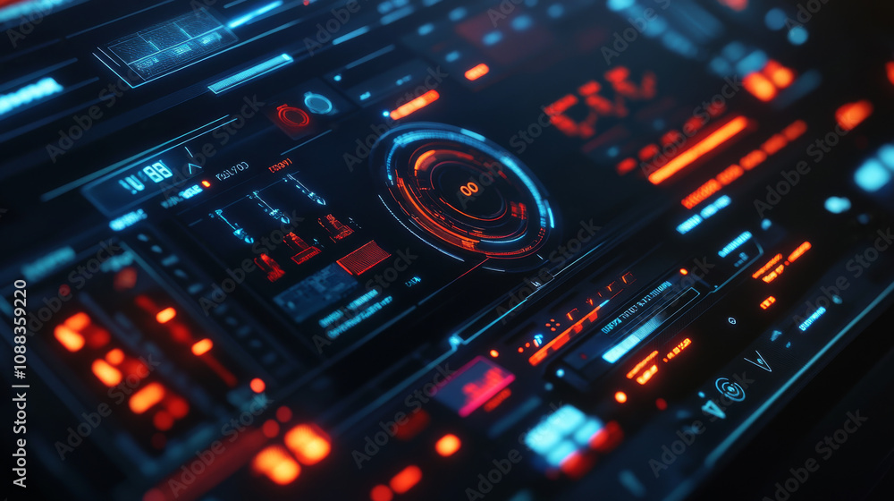 Futuristic user interface screens. Modern control panel and menu designs, perfect for animation. Easily edited. Futuristic user interface screens. Modern control panel and menu designs, perfect for animation. Easily edited.