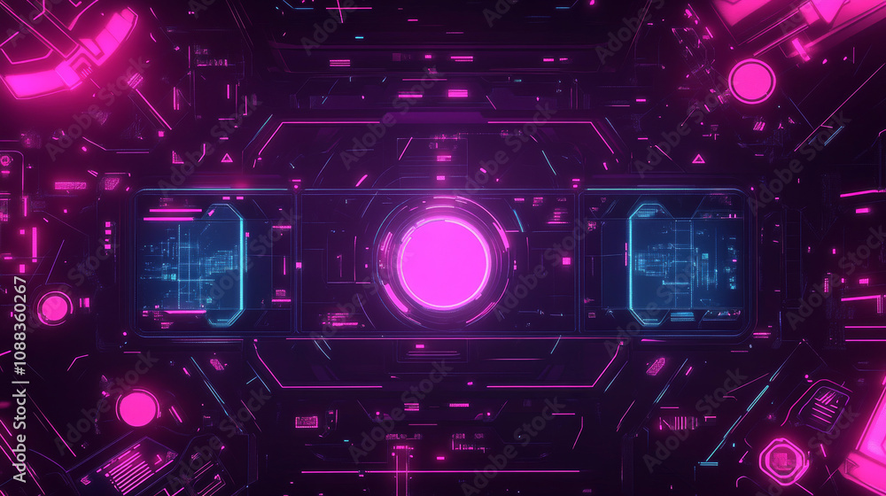 Futuristic interface designs (HUD, GUI, FUI) with editable outlines, perfect for animations. Vector graphics. Futuristic interface designs (HUD, GUI, FUI) with editable outlines, perfect for animations. Vector graphics.