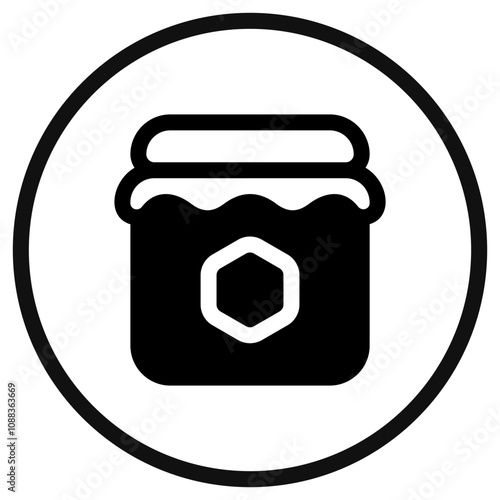 Editable honey jar vector icon. Part of a big icon set family. Perfect for web and app interfaces, presentations, infographics, etc