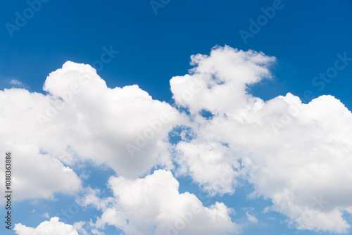 Sky-watching cloud patterns open sky nature photography bright day aerial view serenity and wonder photo