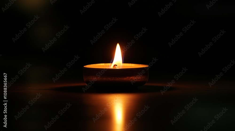 A flame burning from a fireplace against a dark background. The contrast of light and shadow creates a warm atmosphere. A flame burning from a fireplace against a dark background. The contrast of light and shadow creates a warm atmosphere.
