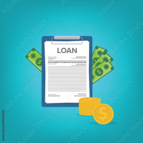 Bank credit. Finance management. Loan agreement. Mortgage money credit. Loan disbursement, quick loan service, easy credit.
