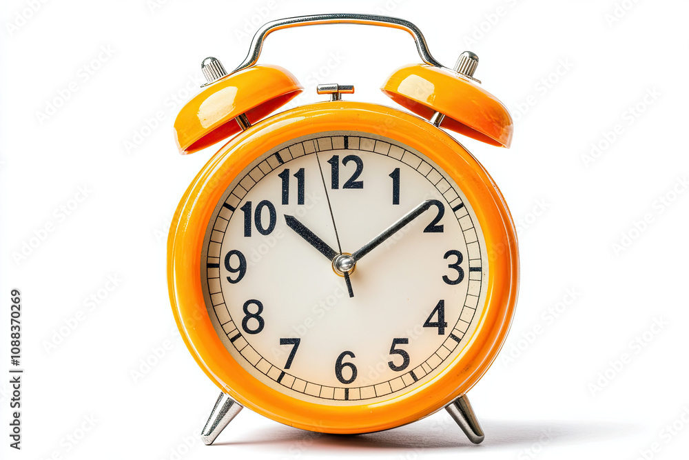 Alarm clock on white background Alarm clock on white background