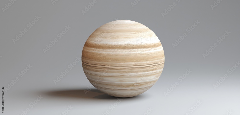 Artistic 3D representation of Saturn, emphasizing its majestic and gaseous nature. Artistic 3D representation of Saturn, emphasizing its majestic and gaseous nature.