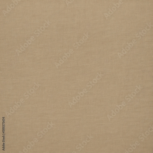 Natural Brown Linen Textile Fabric Background for Design Use