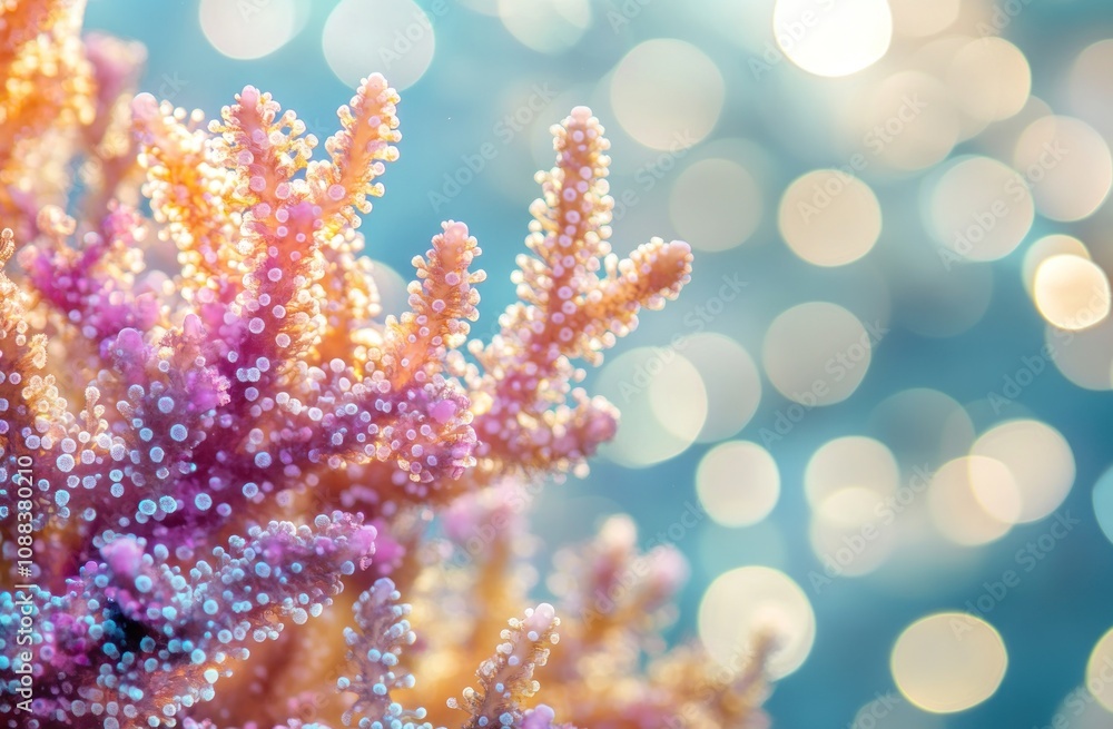 A close-up portrait of a woman surrounded by leaves and flowers, with sparkling droplets on her skin. A close-up portrait of a woman surrounded by leaves and flowers, with sparkling droplets on her skin.