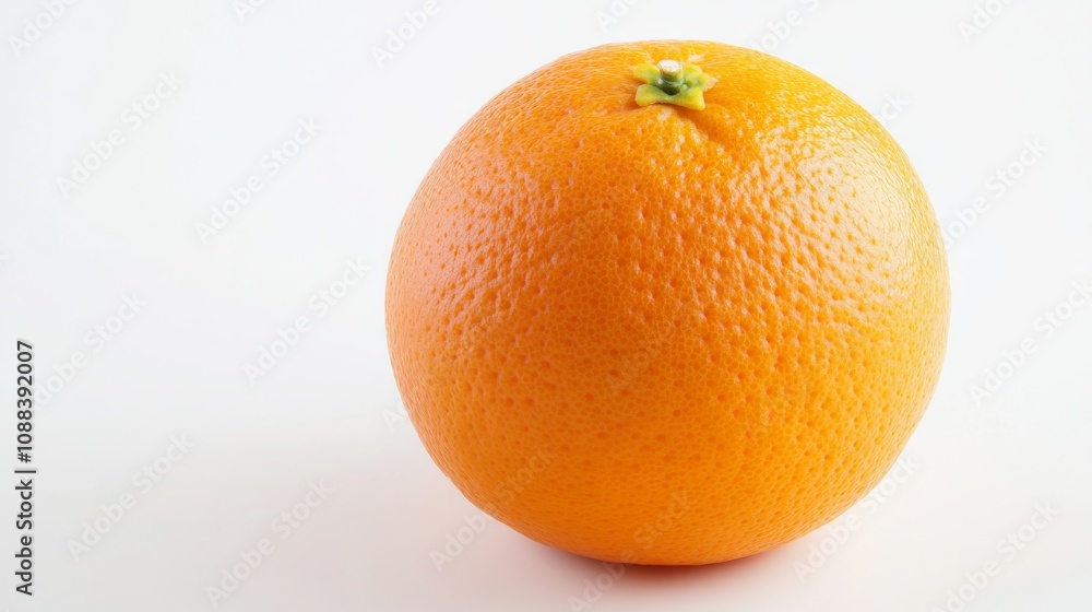 A fresh orange with its smooth, slightly bumpy skin and bright orange color, Each orange’s vibrant color and subtle imperfections captured with precision A fresh orange with its smooth, slightly bumpy skin and bright orange color, Each orange’s vibrant color and subtle imperfections captured with precision