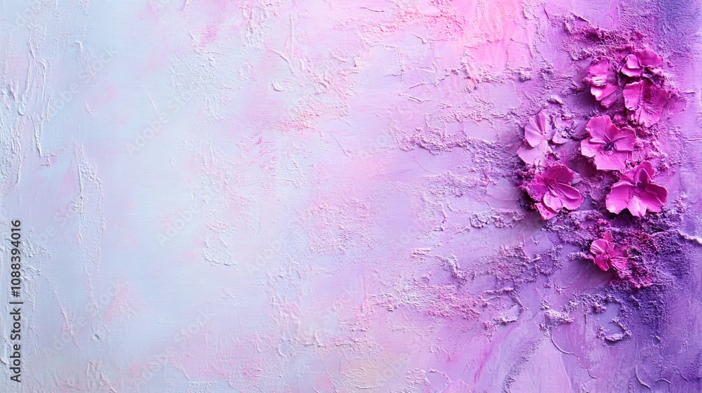 Beautiful Abstract Floral Background Featuring Soft Purple and Pink Tones with Delicate Petals for Use in Creative Design Projects Beautiful Abstract Floral Background Featuring Soft Purple and Pink Tones with Delicate Petals for Use in Creative Design Projects