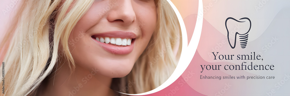 Fototapeta premium Your Smile, Your Confidence: Enhancing Smiles with Precision Care 