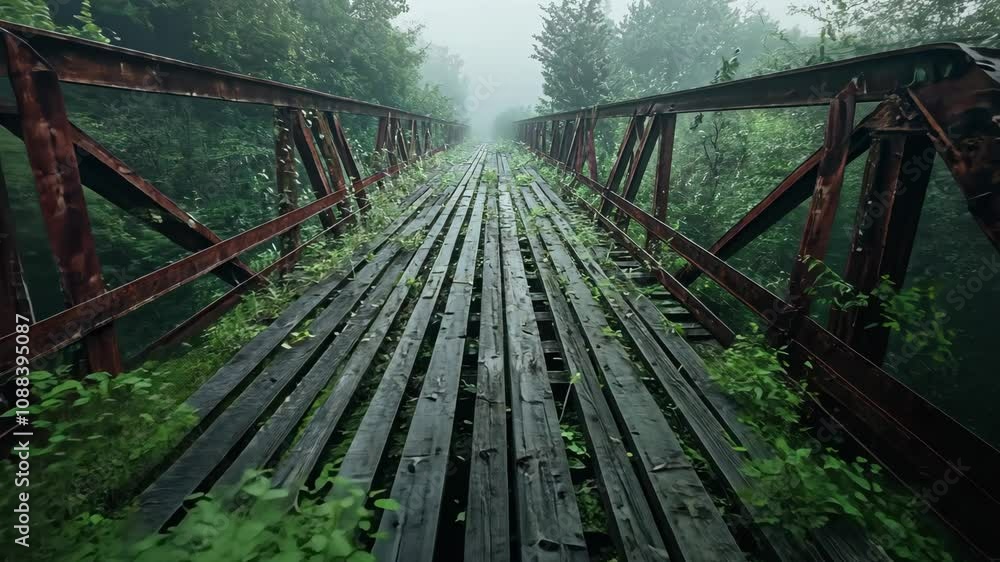Enigmatic Overgrown Bridge: A Journey into Nature's Reclamation Enigmatic Overgrown Bridge: A Journey into Nature's Reclamation