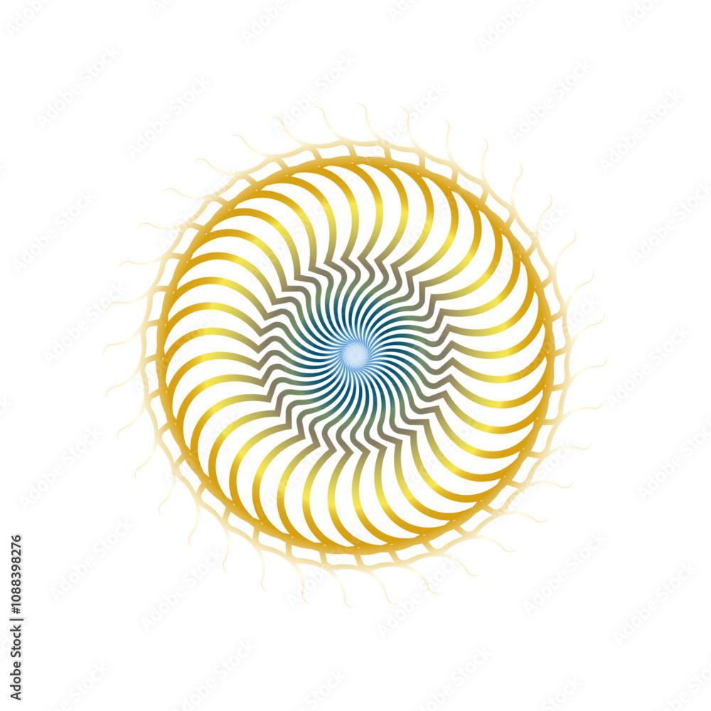 abstract spiral decorative circle design decoration border pattern vector abstract spiral decorative circle design decoration border pattern vector