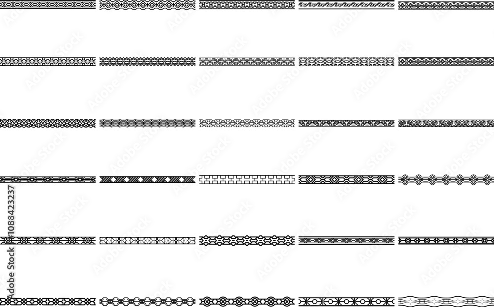 Fototapeta premium Seamless Border